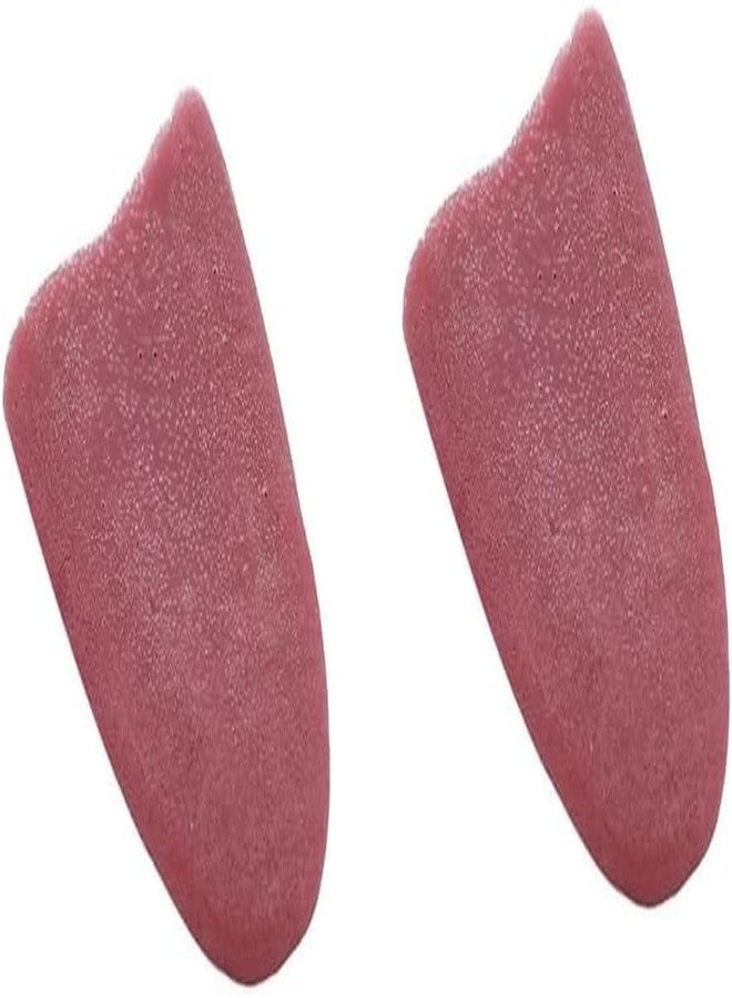 Mozff 2Pcs Realistic Fake Tongue Gross Jokes Prank Magic Tricks Halloween Horrific Magicians Props Fashion Processing Magic Kits - Image 1